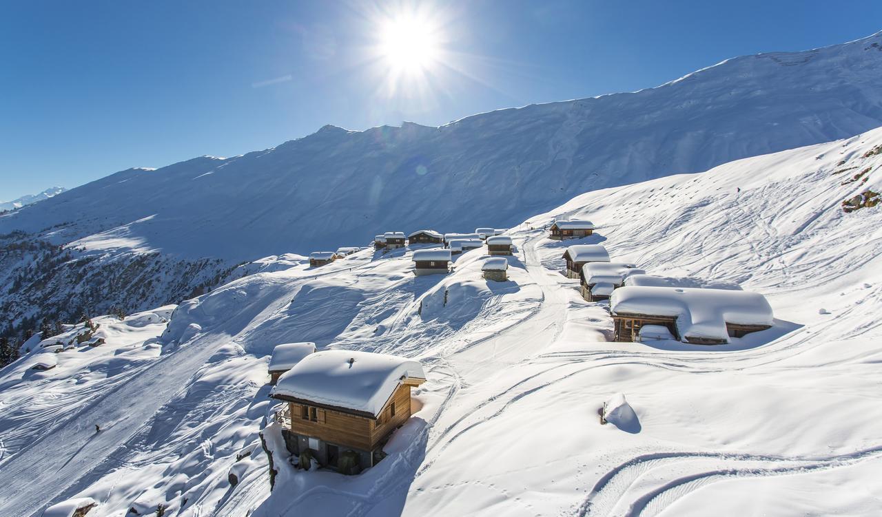 Appartamento Bergquell Haus D Blatten bei Naters Esterno foto