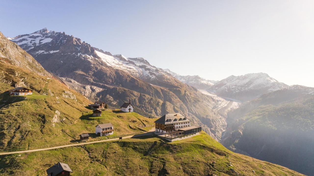 Appartamento Bergquell Haus D Blatten bei Naters Esterno foto