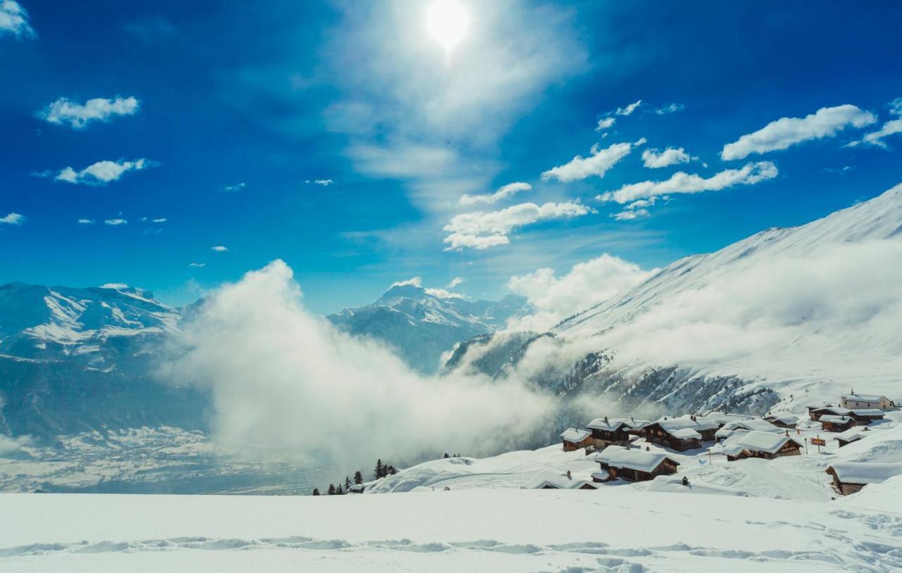 Appartamento Bergquell Haus D Blatten bei Naters Esterno foto