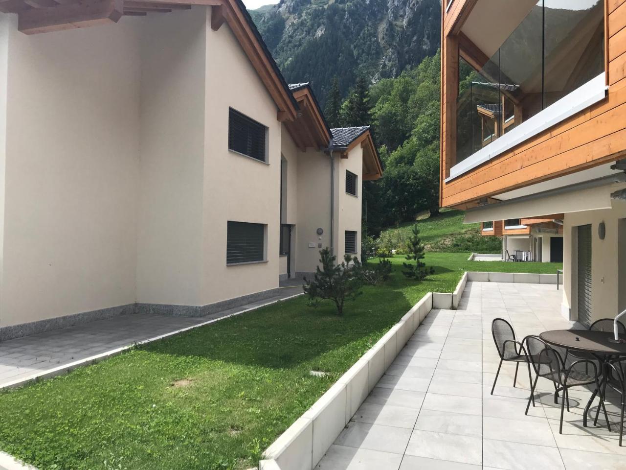 Appartamento Bergquell Haus D Blatten bei Naters Esterno foto